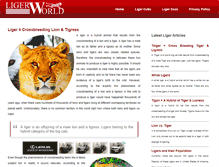 Tablet Screenshot of ligerworld.com